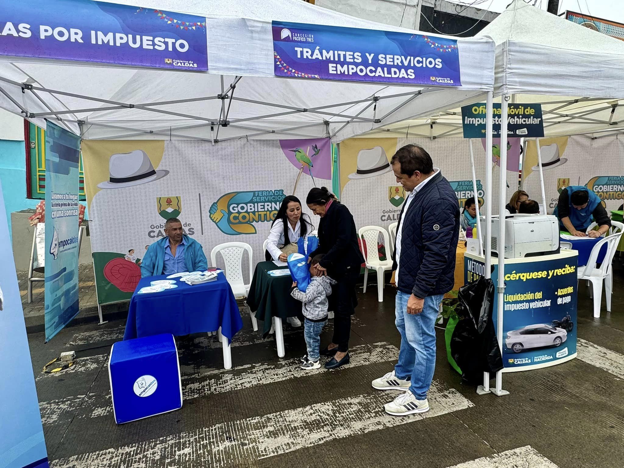  ¡Empocaldas presente en la Feria de Servicios de Belalcázar de de la Gobernación de Caldas!